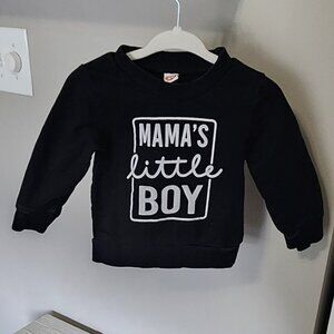 Mama's Little Boy crewneck sweater size 6 months